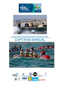 2014 World Rowing Coastal Championships  CAPTAINS MANUAL 1