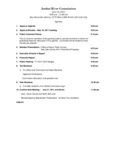 Peter Corroon / Agenda / Meetings / Parliamentary procedure
