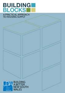 BUILDING BLOCKS A practical approach to housing supply  BUILDING