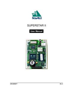 SUPERSTAR II User Manual OMRev 6