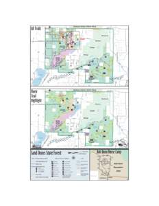 Sand Dunes State Forest Map