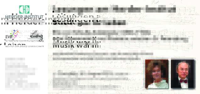 Lesungen am Herder-Institut Musik war ihr Leben Ella von Schultz-Adaïewskyeine Komponistin und Pianistin zwischen St. Petersburg, Venedig und Bonn Herder-Institut