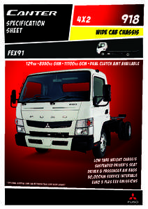 specification sheet FEX91 4 x2