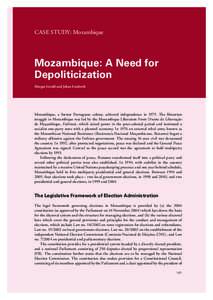 Elections in Mozambique / FRELIMO / Mozambique / RENAMO / Electoral reform / Electoral Commission / National Electoral Council / Politics of Mozambique / Politics / Africa / Mozambican Civil War