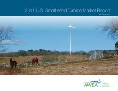 2011 U.S. Small Wind Turbine Market Report Year Ending 2011 3 Photo courtesy of Gary Harcourt, Great Rock Windpower 6 Photo courtesy of Bergey Windpower