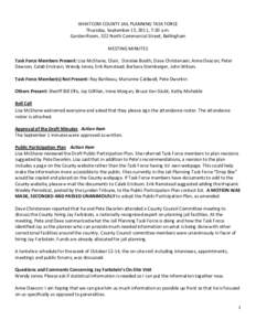 Recidivism / Drug court / Bellingham /  Washington / Whatcom County /  Washington / GROW / Crime / Ethics / Law enforcement / Mental health court / Criminology / Penology / Psychopathy