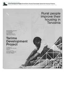 Tarime Development Project, Tarime District, Tanzania.