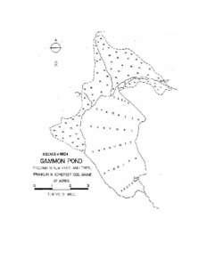 GAMMON POND Freeman Twp. and New Portland, Franklin and Somerset Counties U.S.G.S. Strong, Maine (7½’) Fishes Yellow perch