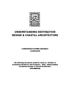 Landscape architecture / Design / Environmental social science / Design thinking / Urban design / Graphic design / Landscape architect / Ian McHarg / Architectural design values / Architectural design / Visual arts / Architecture