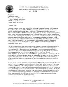 Law / 108th United States Congress / Individuals with Disabilities Education Act / Education in the United States / Family Educational Rights and Privacy Act / United States / Early childhood intervention / Individualized Education Program / Individual Family Service Plan / Special education in the United States / Education / Child custody