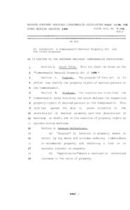 SEVENTH NORTHERN MARIANAS COMMONWEALTH LEGISLATURE PUBLIC LAW NO[removed]HOUSE BILL NO[removed], THIRD REGULAR SESSION, 1990 H.D.2  AN ACT