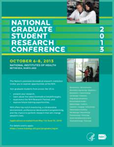 national graduate student research conference