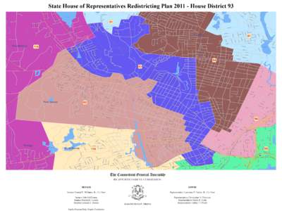 State House of Representatives Redistricting Plan[removed]House District 93 yT rl nw a Gr