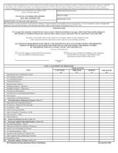 According to the Paperwork Reduction Act of 1995, an agency may not conduct or sponsor, and a person is not required to respond to, a collection of information unless it displays a valid OMB control number. The valid OMB