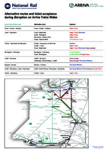 Train operating companies / Arriva Trains Wales / Rail transport in Wales / Transport in Cardiff / Wrexham General railway station / London Midland / Crewe railway station / Newport railway station / Rail transport in the United Kingdom / Transport in the United Kingdom / Rail transport