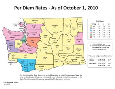 United States presidential election in Washington / Employment / Per diem / National Register of Historic Places listings in Washington