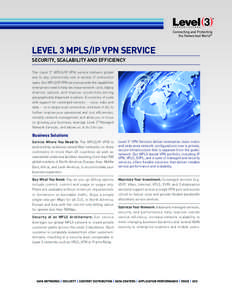 Network protocols / Virtual Private LAN Service / Virtual private network / Multiprotocol Label Switching / XO Communications / Network architecture / Computer architecture / Computing