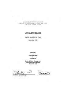 Lasqueti Island / Hydrology / Water streams / Lake / Jedediah Island Marine Provincial Park / Drainage basin / Water / Gulf Islands / Fluvial landforms