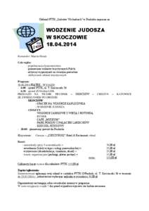 Oddział PTTK „Sudetów Wschodnich” w Prudniku zaprasza na  WODZENIE JUDOSZA W SKOCZOWIE[removed]Komandor: Marcin Husak