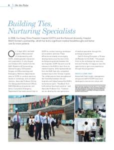8  On the Pulse Building Ties, Nurturing Specialists