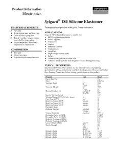 Dow Chemical Company / Silicone rubber / Midland /  Michigan / Visual arts / Dow Corning / Materials science / Silicone / Polydimethylsiloxane / Silastic / Elastomers / Chemistry / Silicones