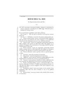 Session of[removed]HOUSE BILL No[removed]By Representatives Knox and Otto 1-9 9