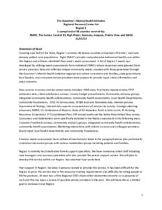 Substance Abuse and Mental Health Services Administration / X Window System / Evidence-based practice / Supportive housing / Needs assessment / Community mental health service / Software / Medicine / Science