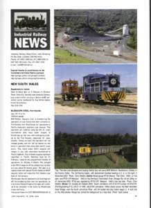 Narrow gauge railway / Port Kembla /  New South Wales / Wollongong / BlueScope Steel