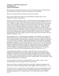 Meetings / Minutes / Second / Richard Nixon / Motion / MeeK / Board of Supervisors / Political parties in the United States / Parliamentary procedure / Government / Politics of the United States