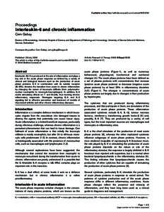 Interleukin / Inflammation / IL1A / Neutrophil granulocyte / Acute-phase protein / Tumor necrosis factor-alpha / Macrophage / CCL2 / Autoimmune disease / Biology / Cytokines / Interleukin 6