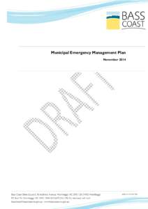 Microsoft WordMunicipal Emergency Management Plan 2014.DOCX