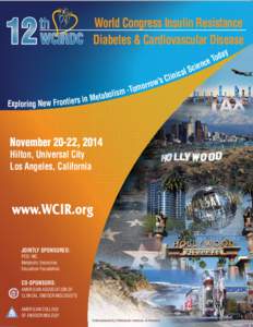 World Congress Insulin Resistance Diabetes & Cardiovascular Disease ’s w o r