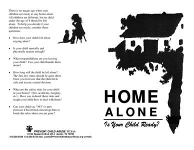 Microsoft Word - HOME ALONE