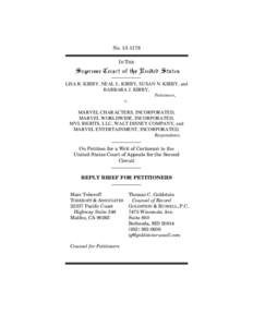 No[removed]IN THE LISA R. KIRBY, NEAL L. KIRBY, SUSAN N. KIRBY, and BARBARA J. KIRBY, Petitioners,