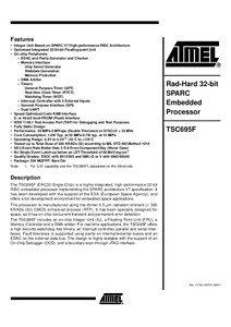 Rad Hard 32-bit SPARC Embedded Processor