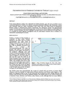 Fisheries catch reconstructions: Islands, Part II. Harper and Zeller  107