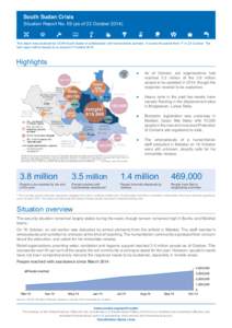 South Sudan Crisis_Situation Report 59 as of 23 Octobertg.indd