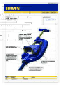 ©2007 IRWIN Industrial Tools  New Product – Key Facts Product: