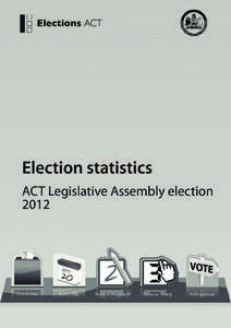Election statistics[removed]ACT Legislative Assembly election