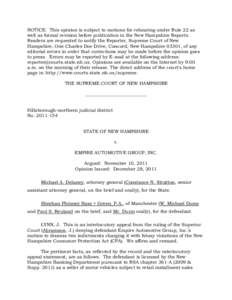 NOTICE: This opinion is subject to motions for rehearing under Rule 22 as well as formal revision before publication in the New Hampshire Reports. Readers are requested to notify the Reporter, Supreme Court of New Hampsh