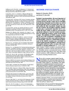 NEUROTRANSMITTER REVIEW L E M ARQUAND , D.; P IHL , R.O.; AND B ENKELFAT , C. Serotonin and alcohol intake, abuse, and dependence: Findings of animal studies. Biological Psychiatry 36(6):395–421, 1994b. L ITTEN , R.Z.;