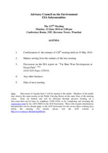 Minutes / Tai Shue Wan / Ace / Meetings / Parliamentary procedure / Agenda