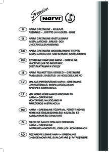 FI  NARVI GREENLINE - KIUKAAT. ASENNUS – , KÄYTTÖ JA HUOLTO - OHJE  SE