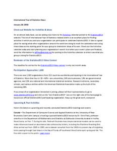 Econometrics / Epistemologists / Lebanese people / Nassim Nicholas Taleb / Official statistics / Stephen Fienberg / Statistics / Science / Information