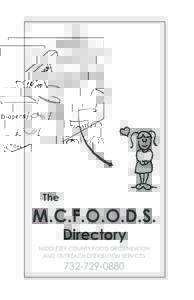 The  M.C.F.O.O.D.S. Directory  MIDDLESEX COUNTY FOOD ORGANIZATION