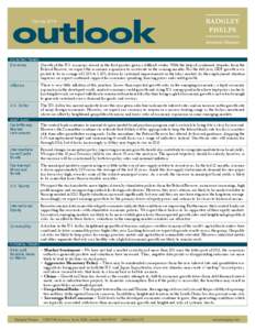 outlook Spring 2014 ECONOMIC TRENDS  Economy