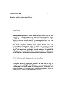 Technology / Product management / Standards / Computer-aided design / Enhanced Telecom Operations Map / Product information management / Information Technology Infrastructure Library / Service / Dassault Systèmes / Information technology management / Product lifecycle management / Business