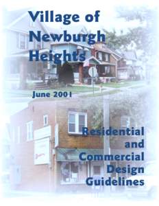 Newburgh Heights Design Guidelines