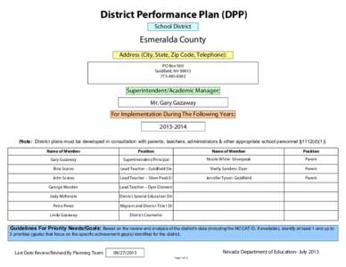 Susquehanna Valley / No Child Left Behind Act / Education policy / Education in the United States / Individualized Education Program