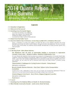 Recreation / Exercise / Bicycle-friendly / CAN-BIKE / Waterfront Trail / Bicycle safety / Transportation planning / Cycling in Toronto / Sustainable transport / Transport / Cycling